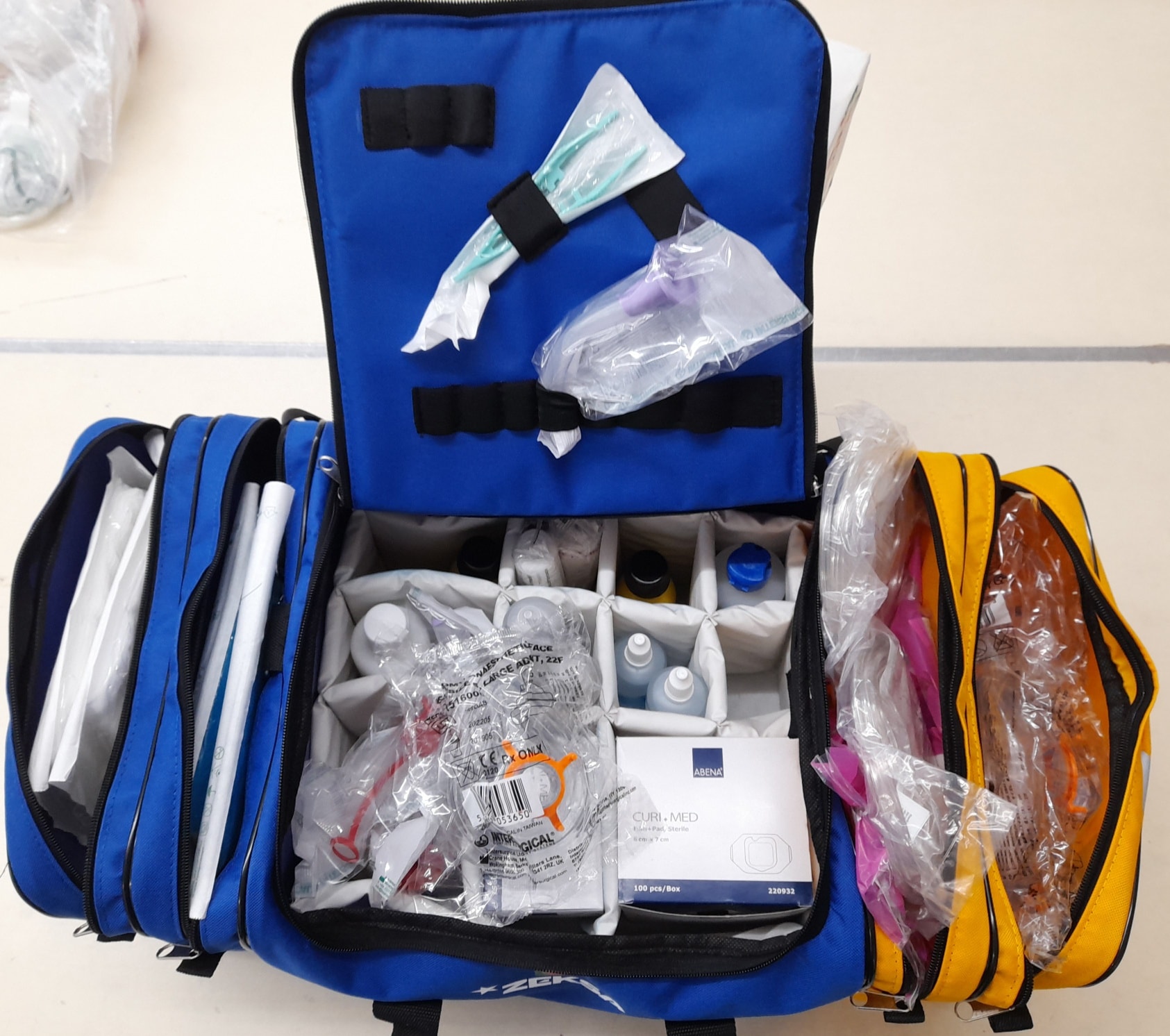 Os Primeiros Socorros com destino à Ucrânia