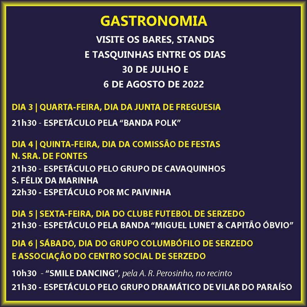 Programa Serzedo Cultural