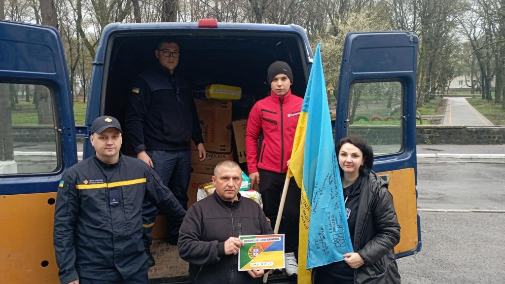 O agradecimento do povo ucraniano à ajudada dada pelo concelho de Gaia