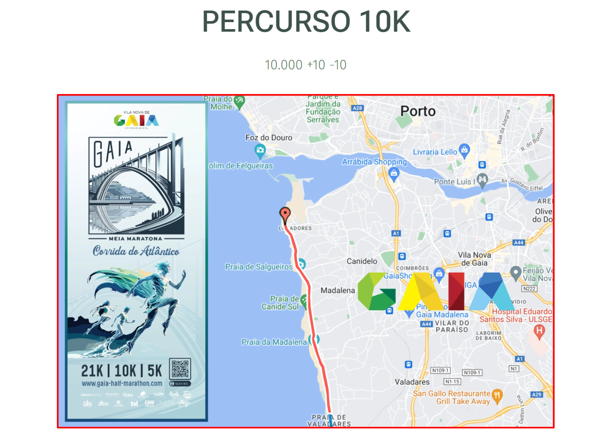 Percurso 10k