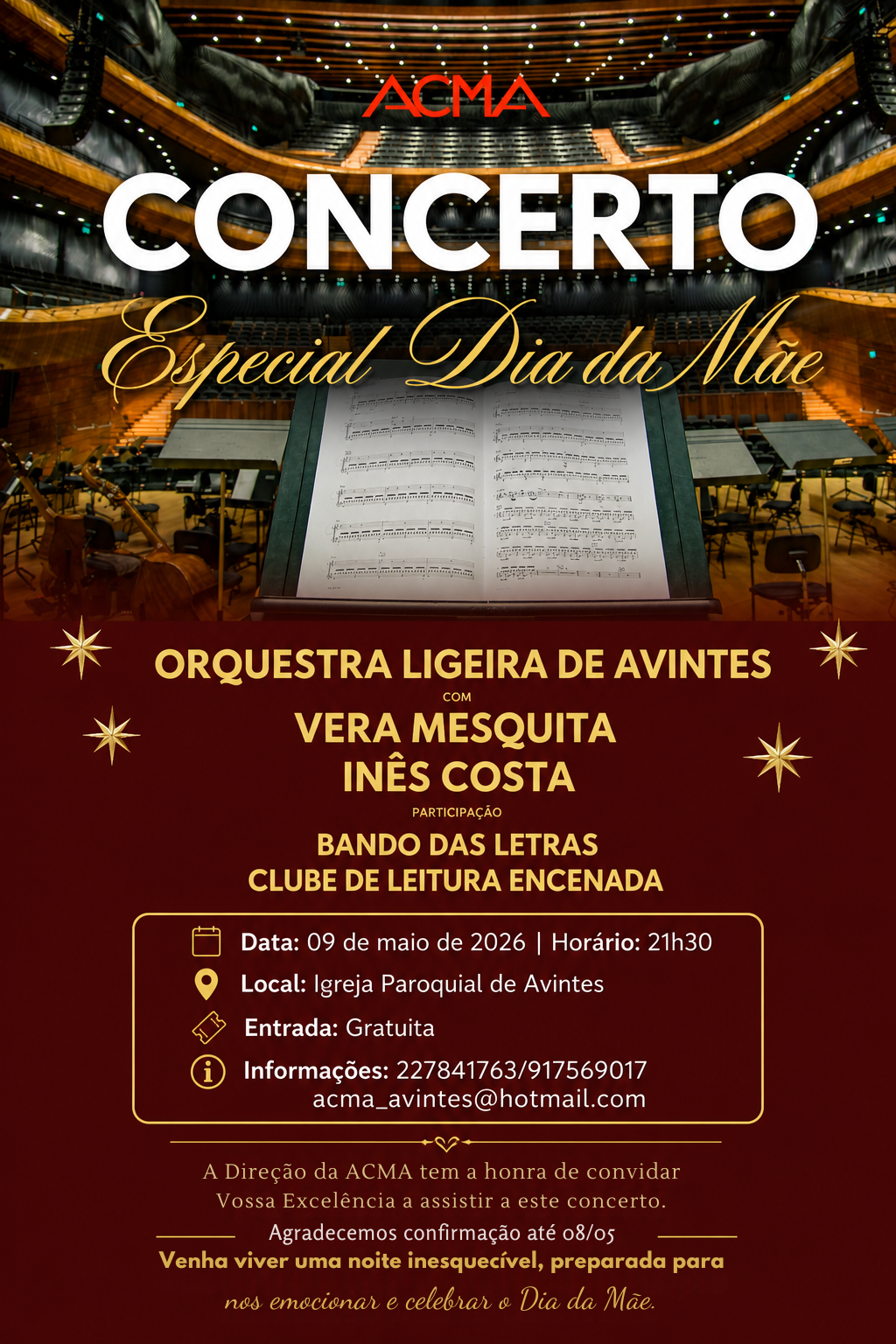 Concerto Dia da Mãe