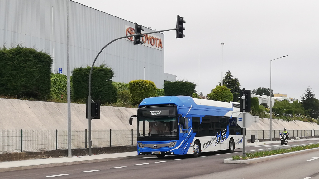 O autocarro a hidrogénio da metrobus já circulou