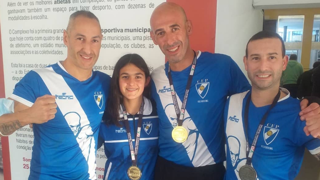 Jorge Cardoso com Francisca Ferreira, Nuno Ferreira e Hugo Sousa