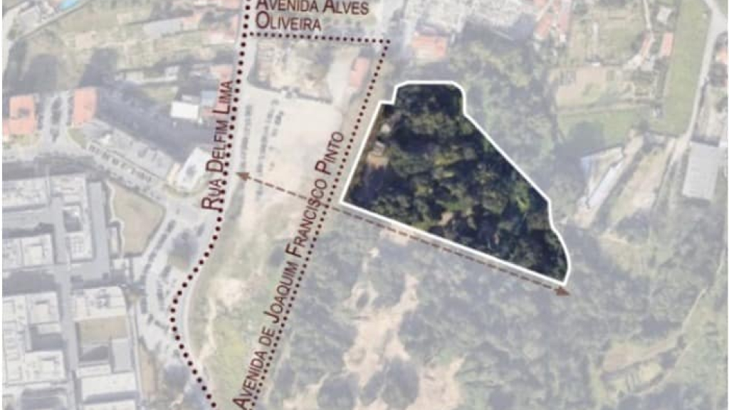Área do Tanatório em Canelas