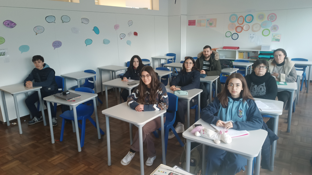 Uma parte da equipa do Colégio Nª Sª da Bonança