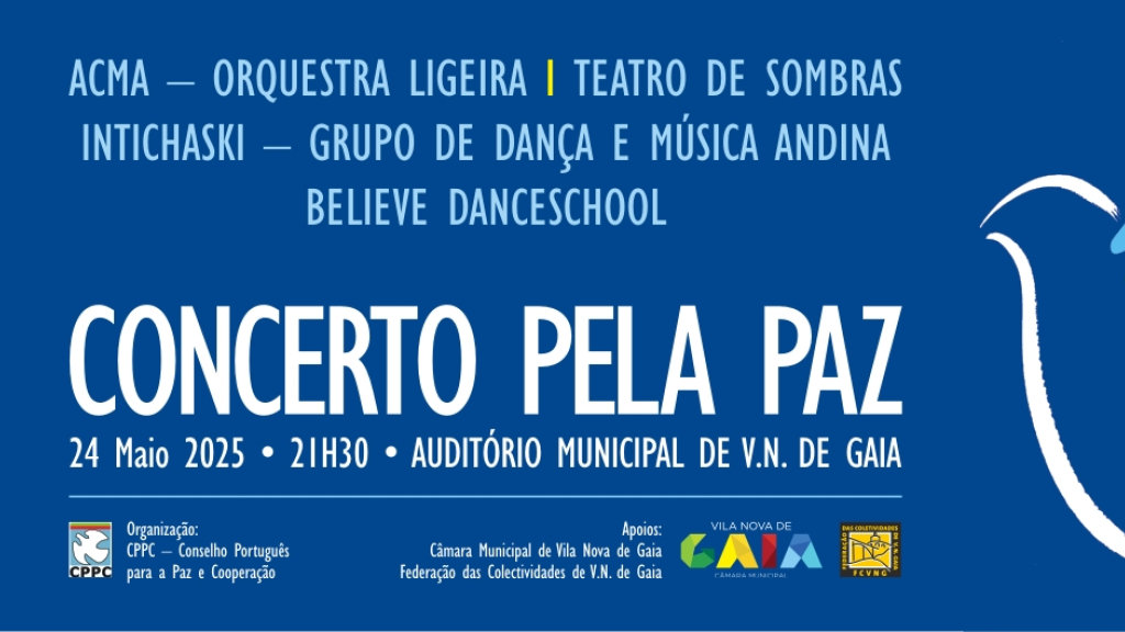 Cartaz anunciado pela autarquia