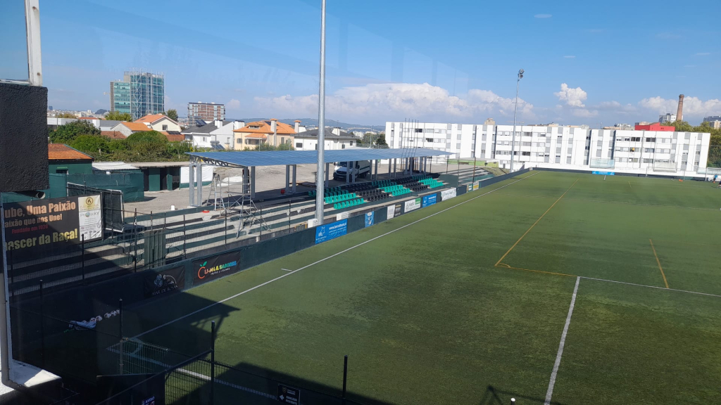 Nova bancada será inaugurada amanhã, na receção ao Rio Tinto