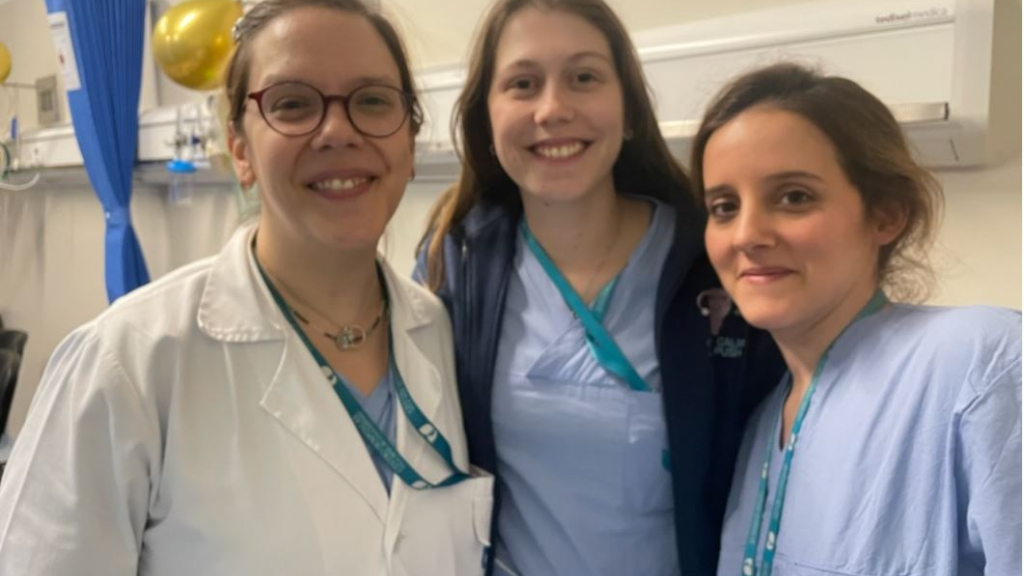 Marta Barbosa, Mariana Leal e Filipa Fernandes asseguraram o parto de Artur, a 1 de janeiro.