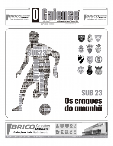 Capa do Suplemento Sub 23